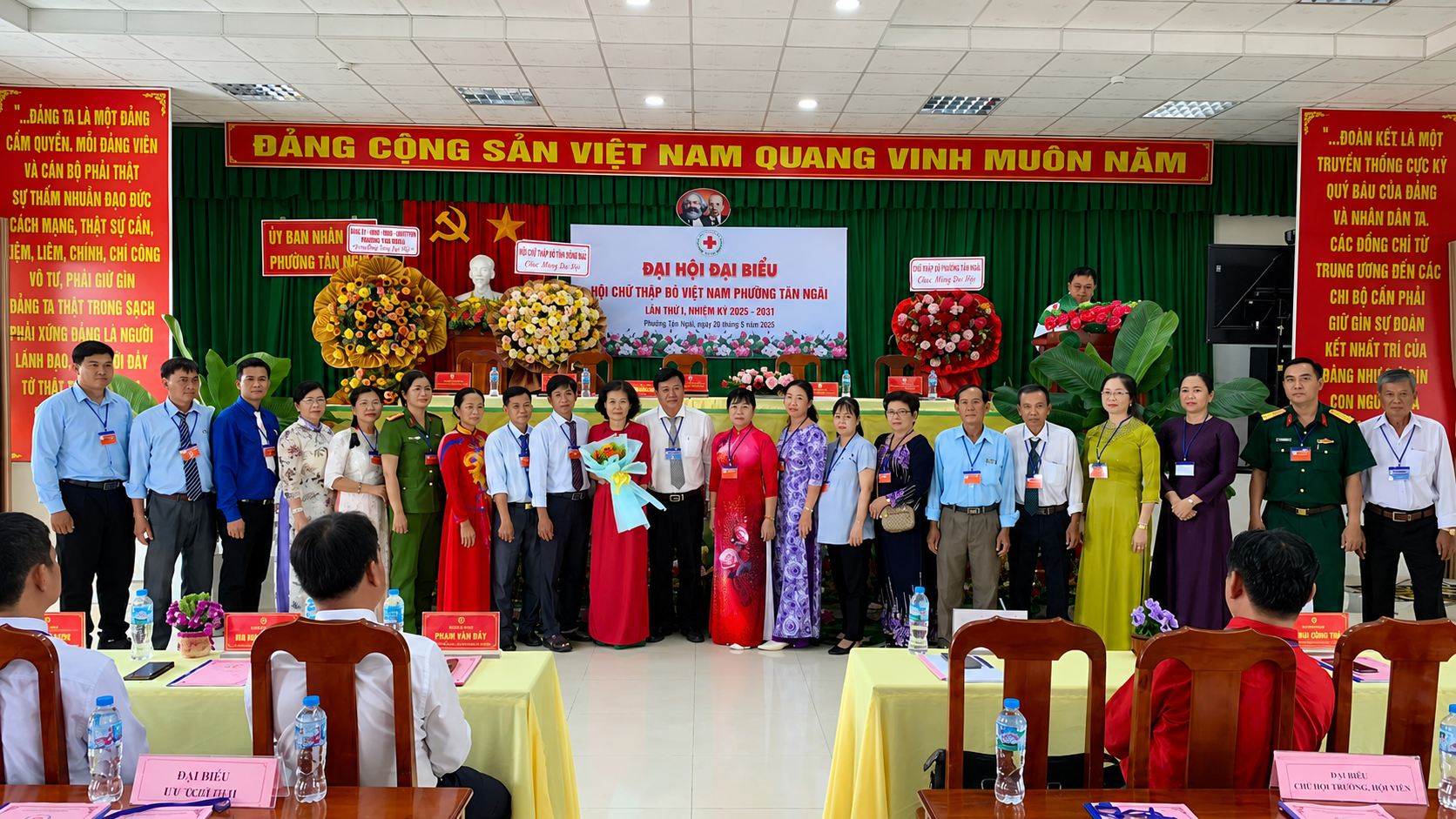 ĐẠI HỘI ĐẠI BIỂU HỘI CHỮ THẬP ĐỎ PHƯỜNG TÂN NGÃI LẦN THỨ I, NHIỆM KỲ 2026 – 2031