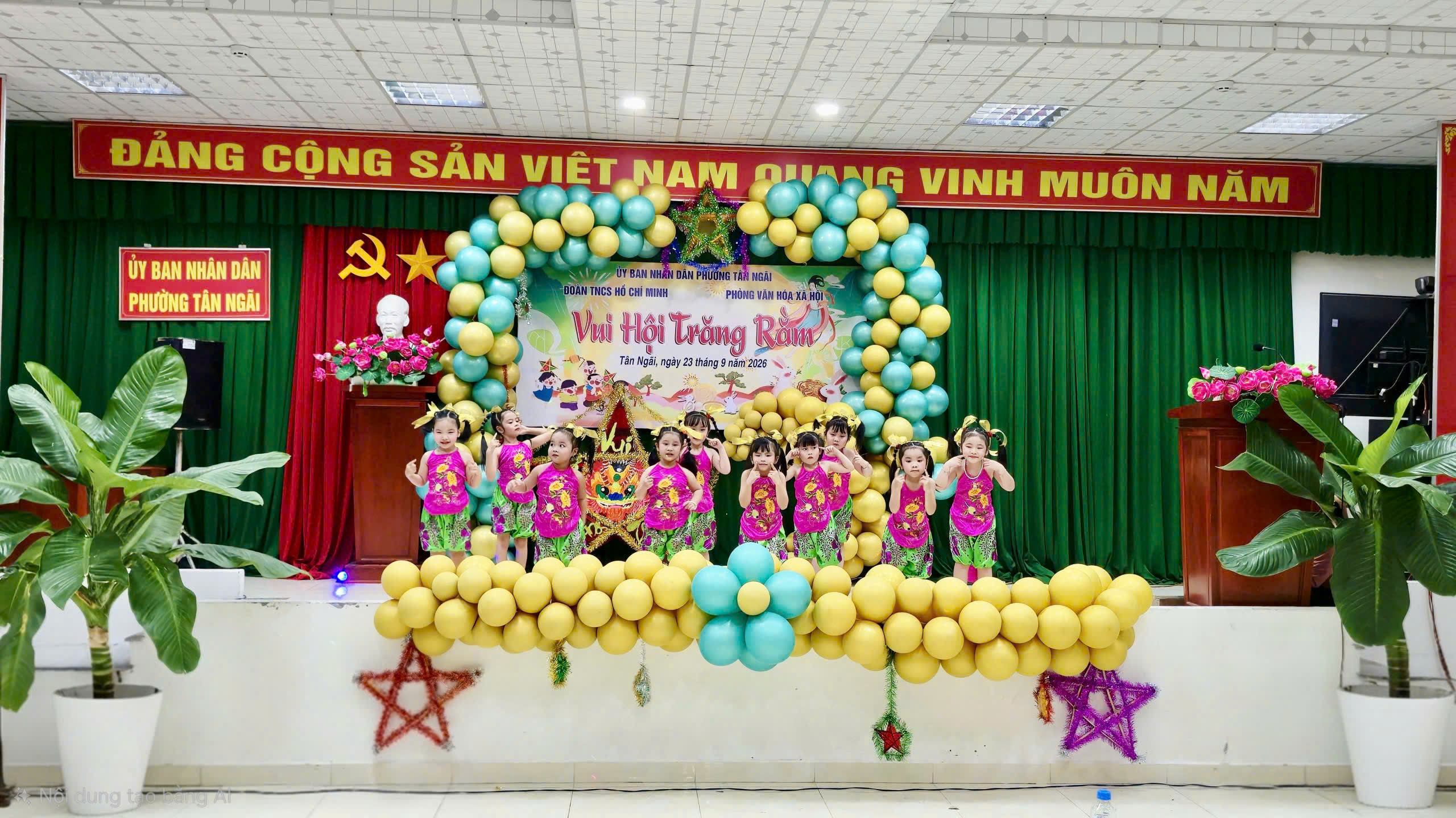 Rộn Ràng "Vui Hội Trăng Rằm" Dành Cho Thiếu Nhi Tại Phường Tân Ngãi