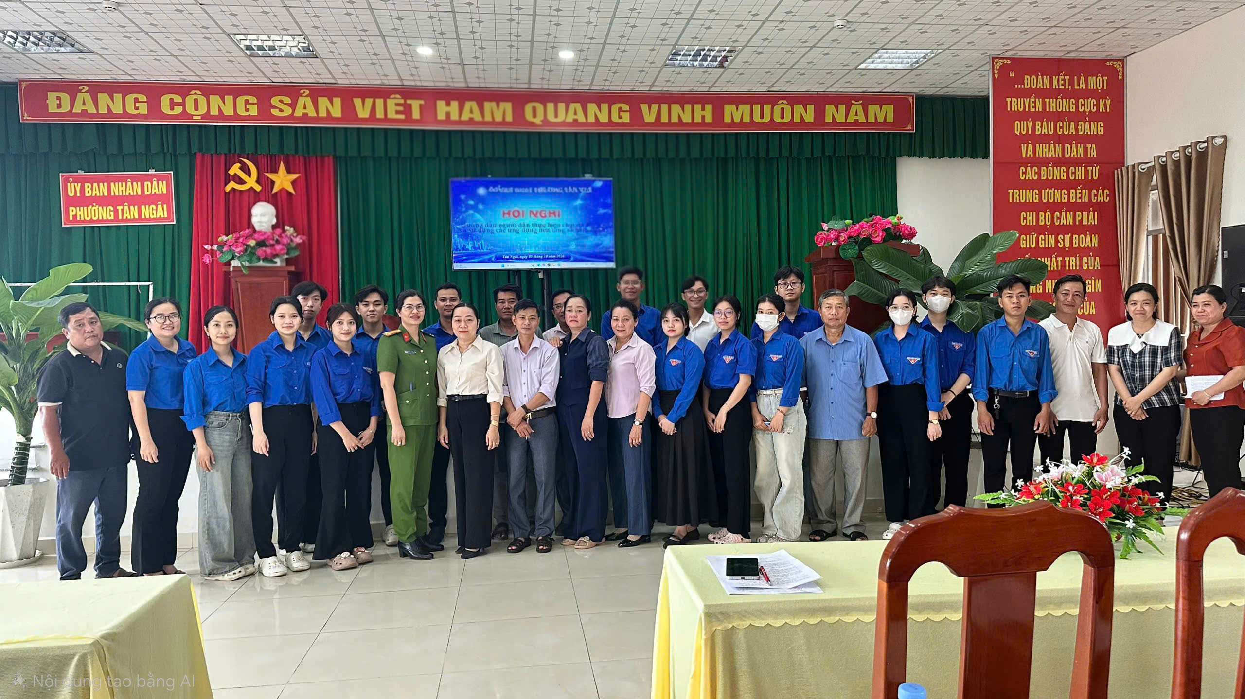 Phường Tân Ngãi đẩy mạnh hỗ trợ người dân tiếp cận nền tảng số