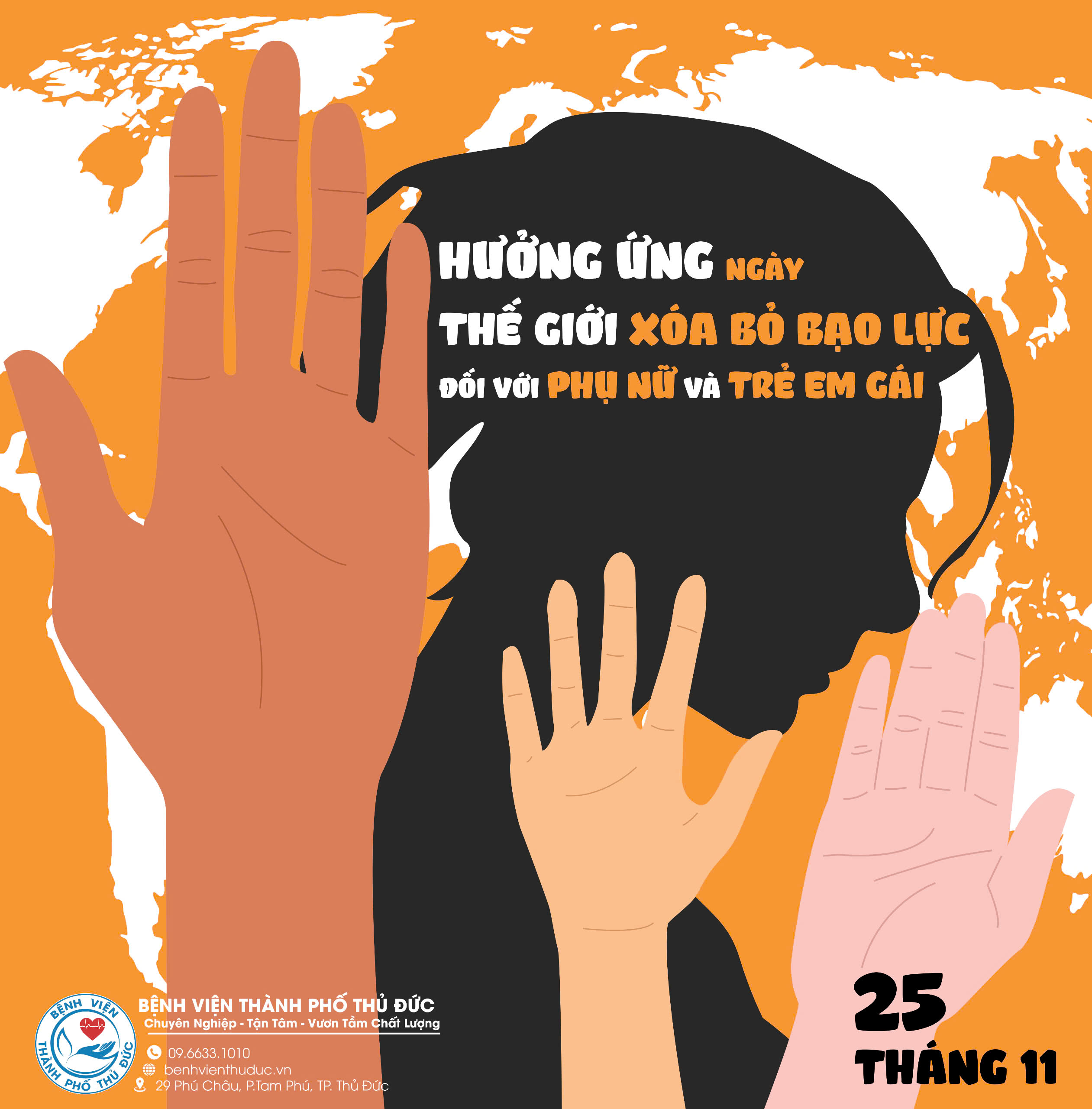 Ngày quốc tế xóa bỏ bạo lực đối với phụ nữ 25/11
