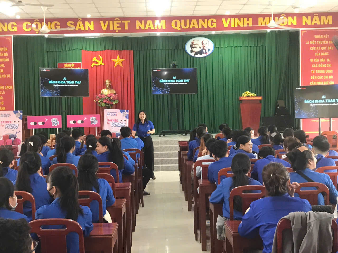 Đoàn thanh niên phường Tân Ngãi với công tác giáo dục lý tưởng cách mạng, đạo đức lối sống cho Đoàn viên thanh niên.