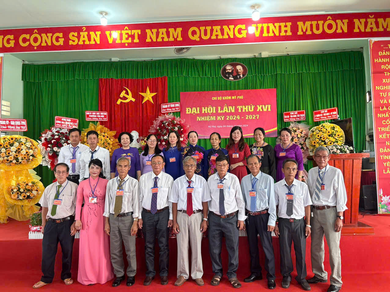 Công tác phát triển đảng viên của Chi bộ khóm Mỹ Phú phường Tân Ngãi