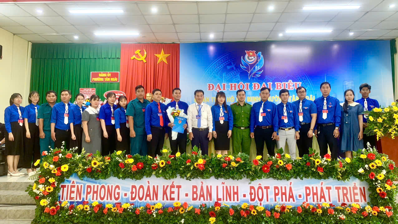 Đại hội đại biểu Đoàn TNCSHCM phường Tân Ngãi lần thứ I, nhiệm kỳ 2025- 2030 thành công tốt đẹp