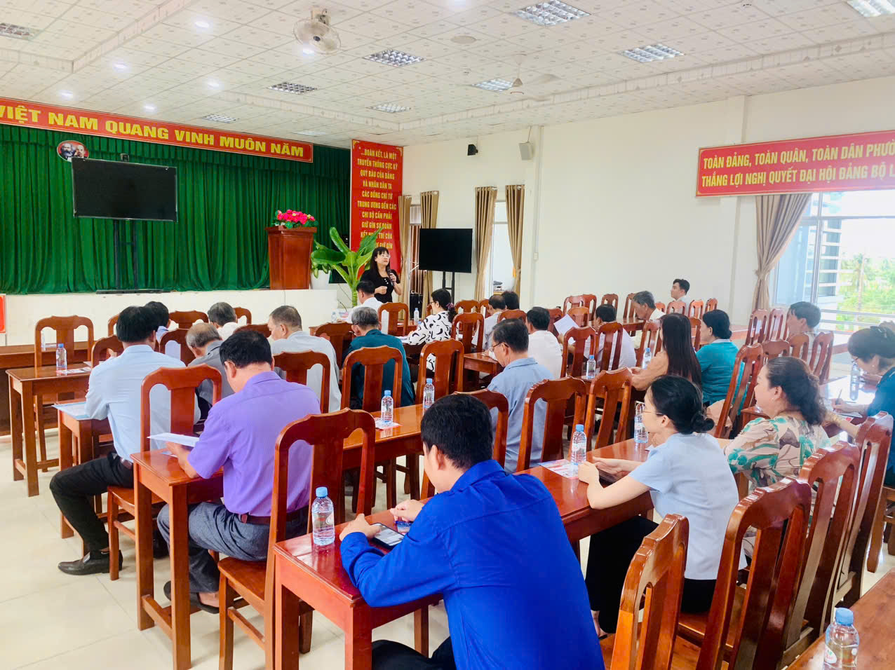 Hội nông dân phường - Phối hợp tổ chức buổi “Tư vấn – Tuyển sinh – Đào tạo tiếng Nhật cung ứng lao động làm việc tại Nhật Bản”. 