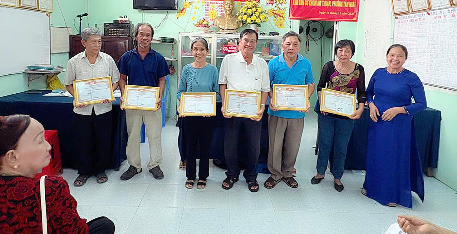 Ngày hội Đại đoàn kết toàn dân tộc khóm Mỹ Thuận