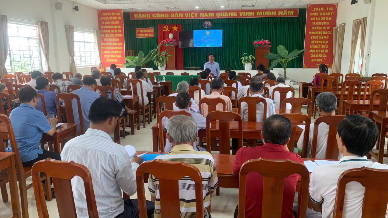 Hội nông dân phường Tân Ngãi - Tổ chức Hội nghị BCH mở rộng