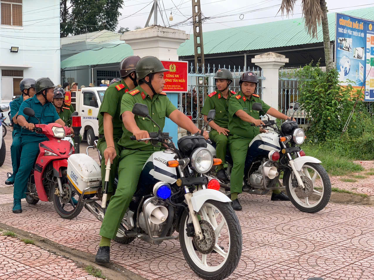 Phường Tân Ngãi ra quân hưởng ứng Tháng Hành động phòng, chống ma túy năm 2026