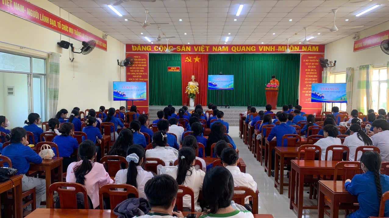 Phường Tân Ngãi ra quân Chiến dịch Thanh niên tình nguyện hè năm 2026